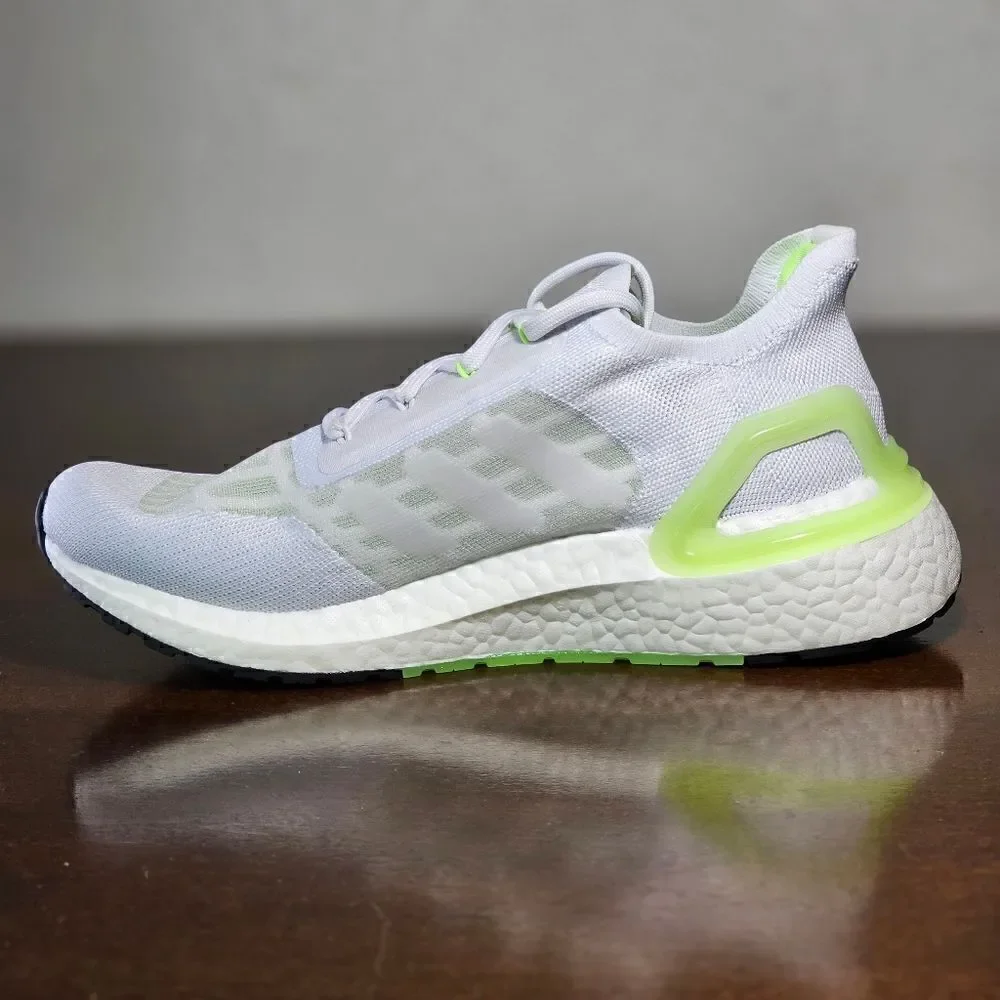 Adidas Ultraboost Summer Ready Running Shoes Grey White Green S.RDY FY3472 7.5